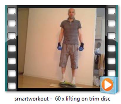 smartworkout - 60 x lifting on trim disc